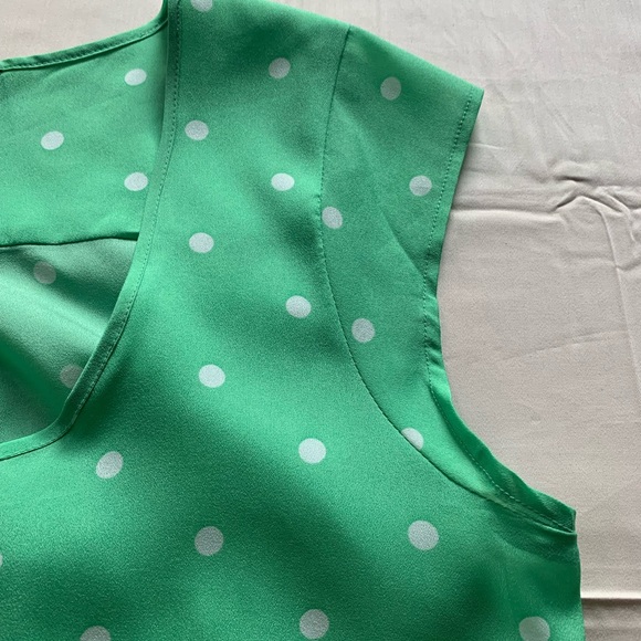 🦋Women’s Cap Short Sleeve Crewneck Shirts Dressy Casual Blouse. Size S - Picture 4 of 8